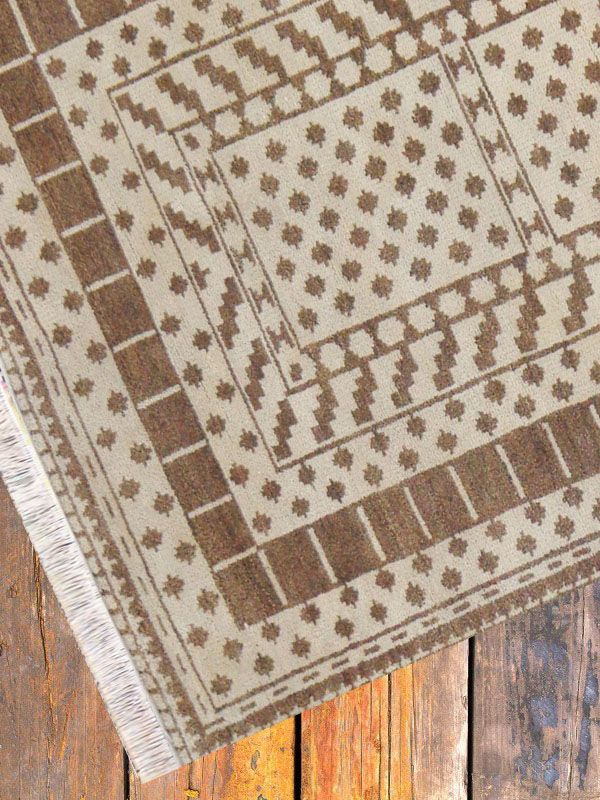 Hand Knotted Moroccan Carpet 4.3ft X 6.3ft