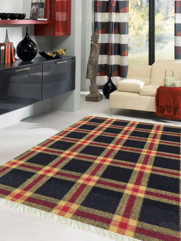 Carpetmantra Flatweave Durrie Carpet 4ft x 6ft