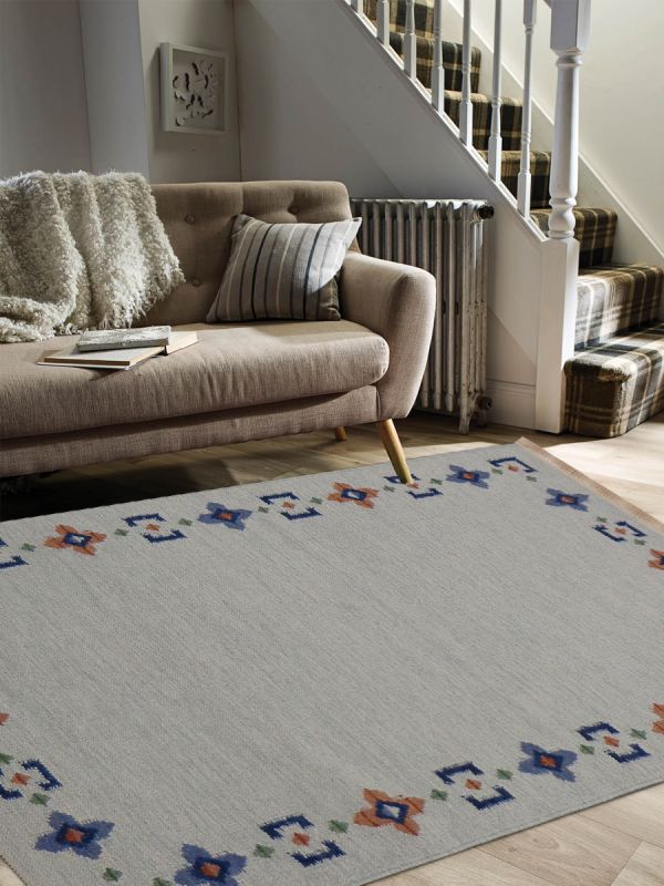 Carpetmantra Flatweave Durrie Carpet 4ft x 6ft