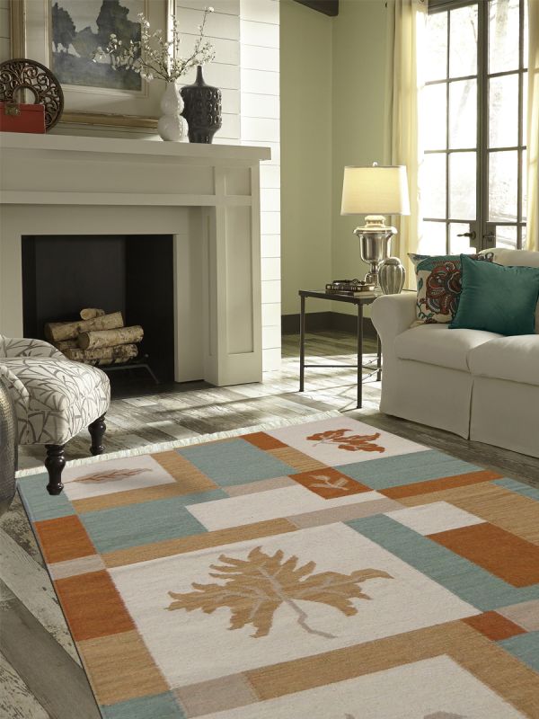 Carpetmantra Flatweave Durrie Carpet 4ft x 6ft
