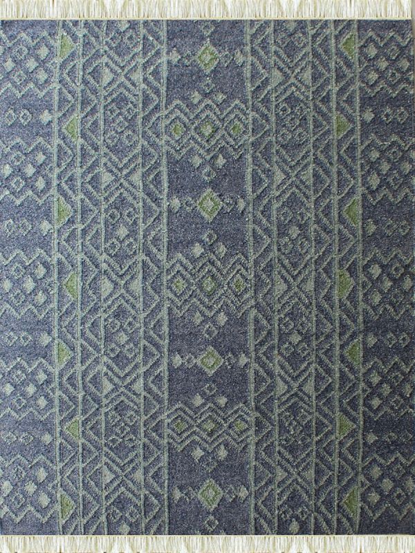 Carpetmantra Flatweave Durrie Carpet 5.1ft x 7.10ft