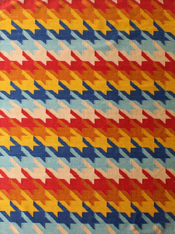Carpetmantra Flatweave Durrie Carpet 5.6ft x 7.6ft