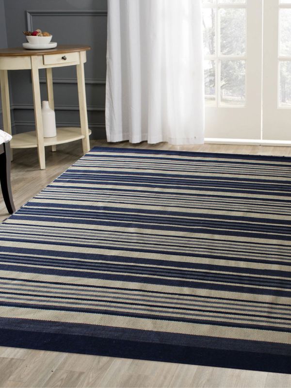 Carpetmantra Flatweave Durrie Carpet 5.6ft x 7.11ft