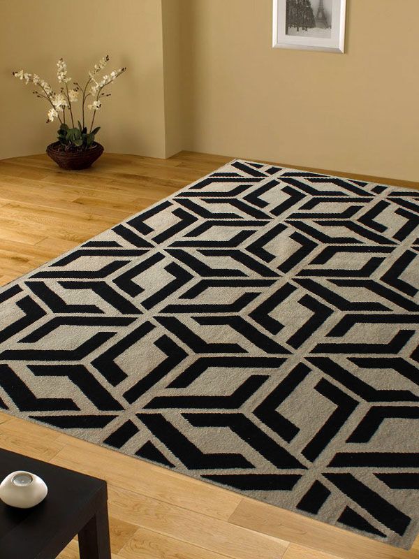Carpetmantra Flatweave Durrie Carpet 5.3ft x 7.7ft