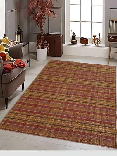 Carpetmantra Multi Jute Carpet 4.6ft X 6.6ft