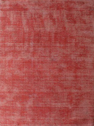 Carpetmantra Coral Plain textured viscose Carpet 5.0ft X 7.0ft