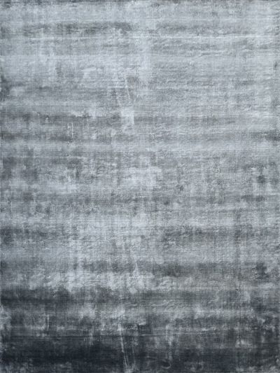 Carpetmantra Graphite botanical silk Handmade thick carpet 