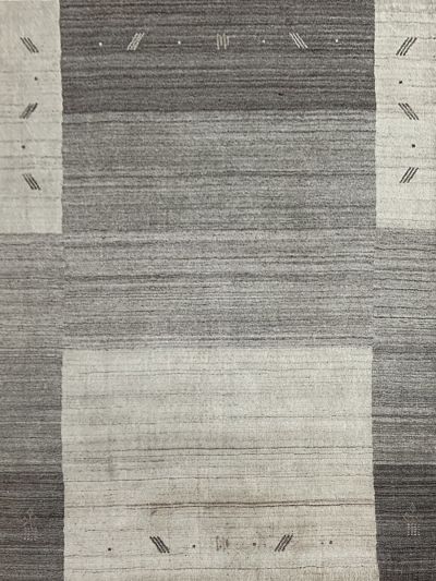 Carpetmantra Beige Grey Plain Carpet 4.8ft X 6.3ft