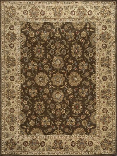 Carpet Mantra chocolate Floral Carpet 7.8ft X 9.8ft 