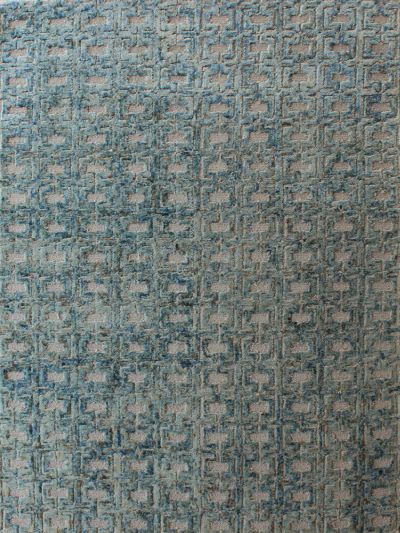 Carpetmantra Turquoise Modern Carpet 5ft x 7ft 