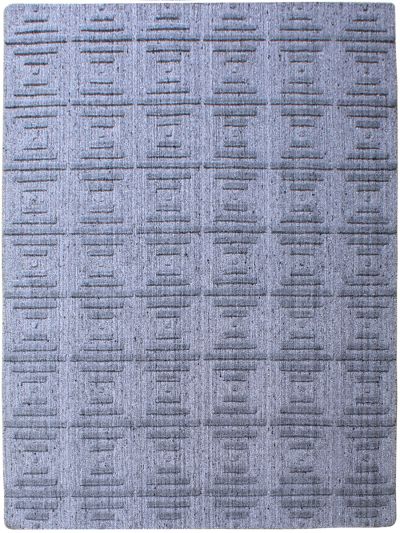 Carpetmantra Grey Modern Carpet 5.7ft X 7.7ft