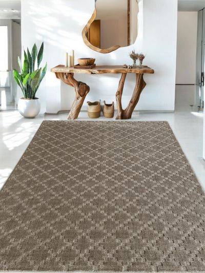 Carpetmantra Siliver Modern Carpet 5ft X 8ft