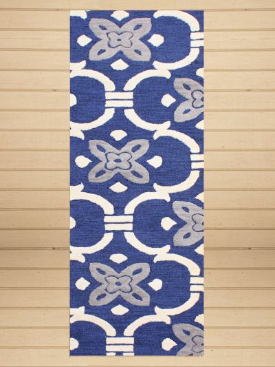 Carpet Mantra Blue Runner Carpet 