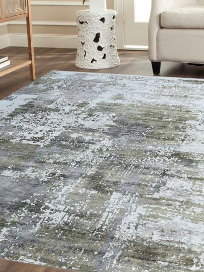 Carpetmantra Viscose Multi Carpet 6ft X 9ft 