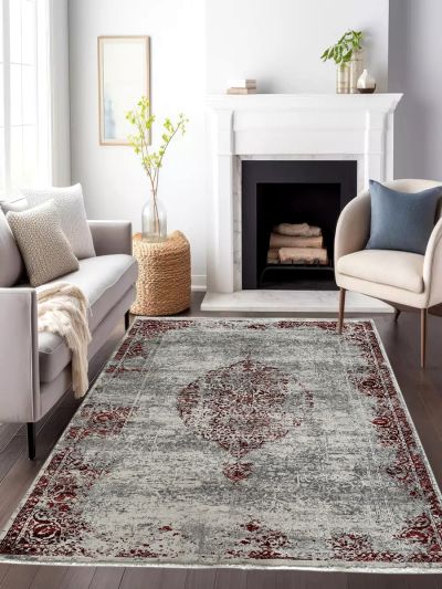 Carpetmantra Floral Multi Carpet 5.1ft X 7.6ft