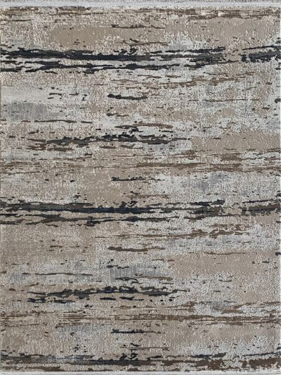 Carpetmantra Beige  Abstract Carpet 6.6ft X 9.9ft