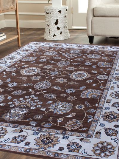 Carpetmantra Persian Floral Carpet 5.3f X 7.7ft 