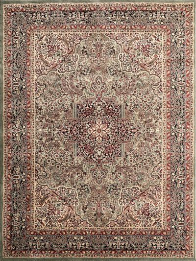 Carpetmantra Persian Green Traditional Carpet