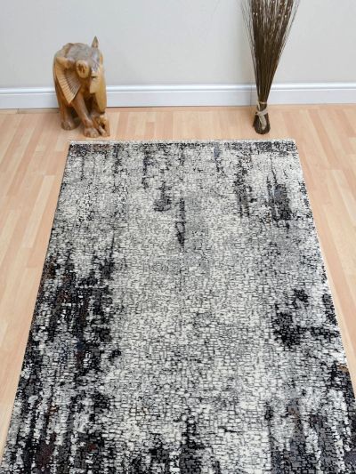 Carpetmantra Multi Modern Runner Carpet 3.2ft X 6.8ft