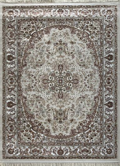 Carpetmantra Beige Color Super Fine Persian Design Traditional Carpet