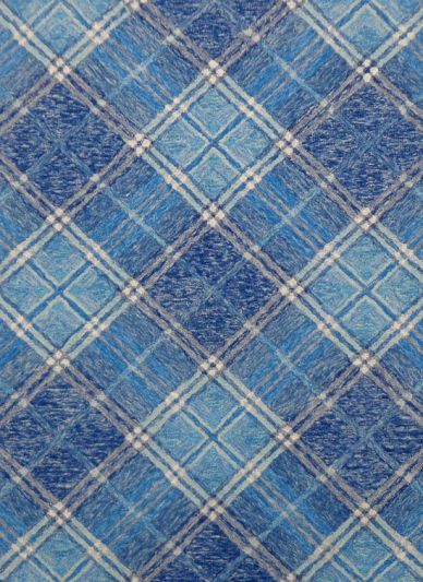 Carpet Mantra Blue modern carpet 3.9ft x 5.6ft 