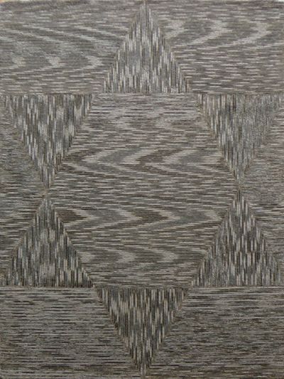 Carpet Mantra Multi modern Carpet 4.6ft x 6.6ft 