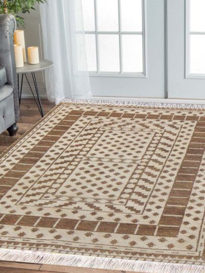Hand Knotted Moroccan Carpet 4.3ft X 6.3ft