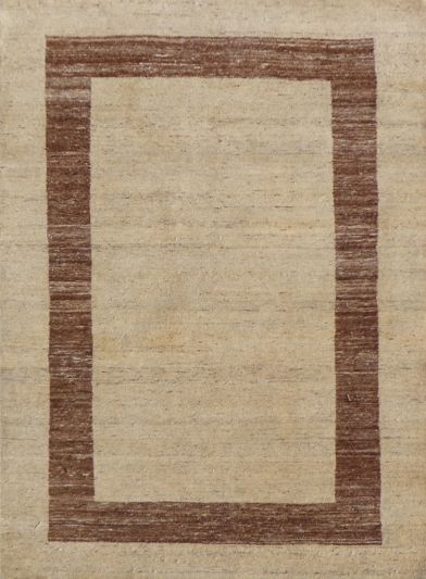 Carpetmantra Hand Knotted Gabbeh Carpet 4ft X 6ft  