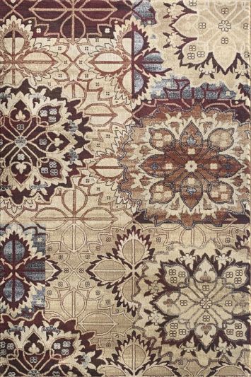 Carpetmantra Floral Carpet 2.8ft X 4.11ft